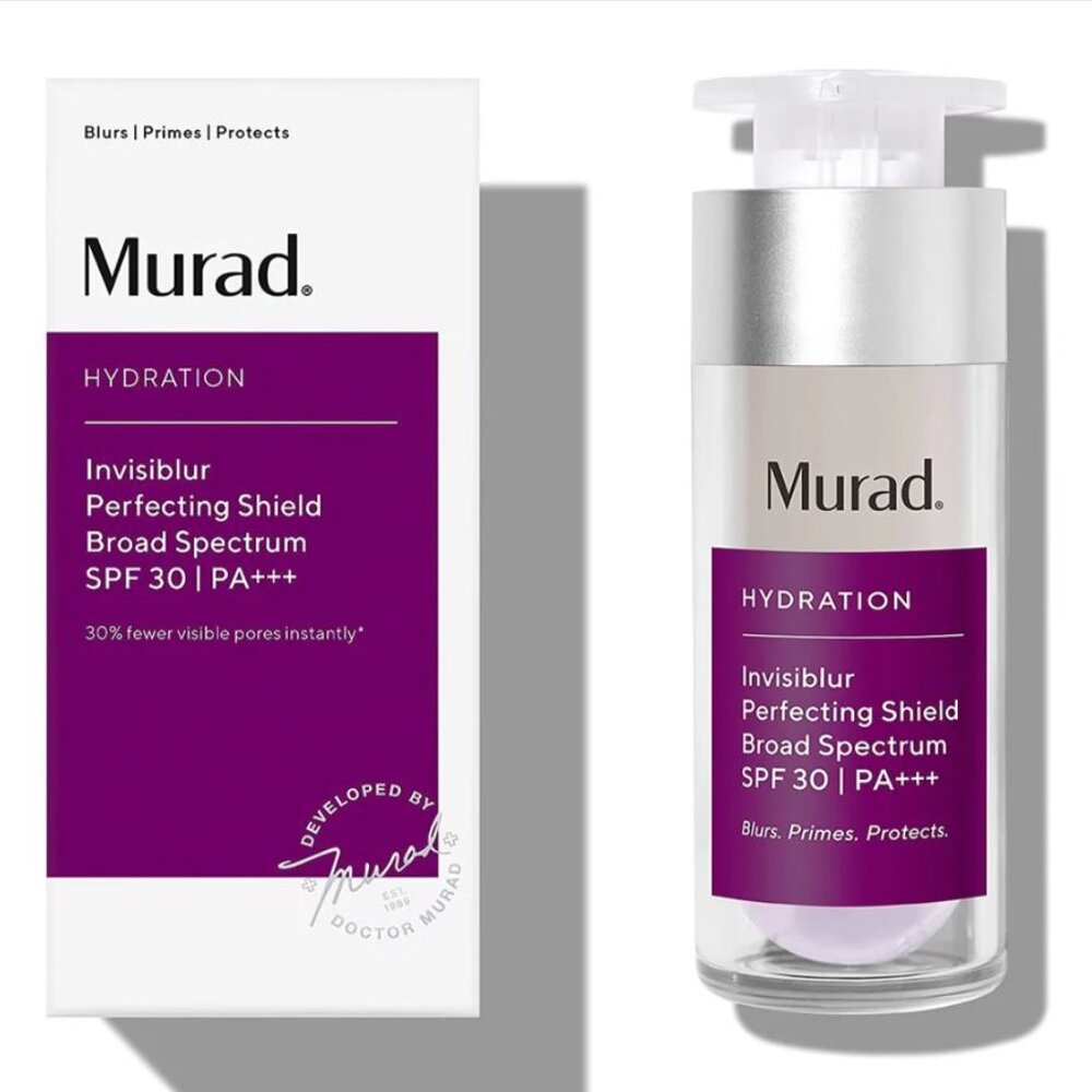 NIB Murad Invisiblur Perfecting Shield Sunscreen Broad Spectrum SPF 30 PA+++